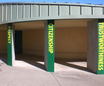 Sequoia Middle School Pillars