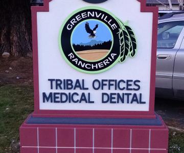 EPS Monument with 3D panel and Gemini Lettering