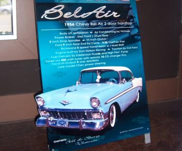 Custom Showcard Aframe